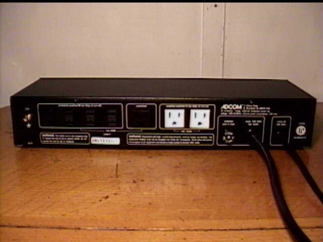 ADCOM ACE-515 POWER STRIP AC ENHANCER SURGE SPIKE LINE CONDITIONER