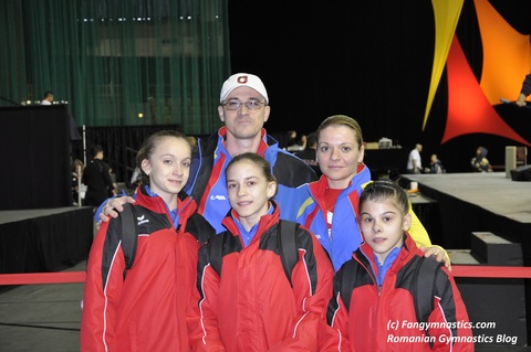 Gymnix 2013 - Team Romania