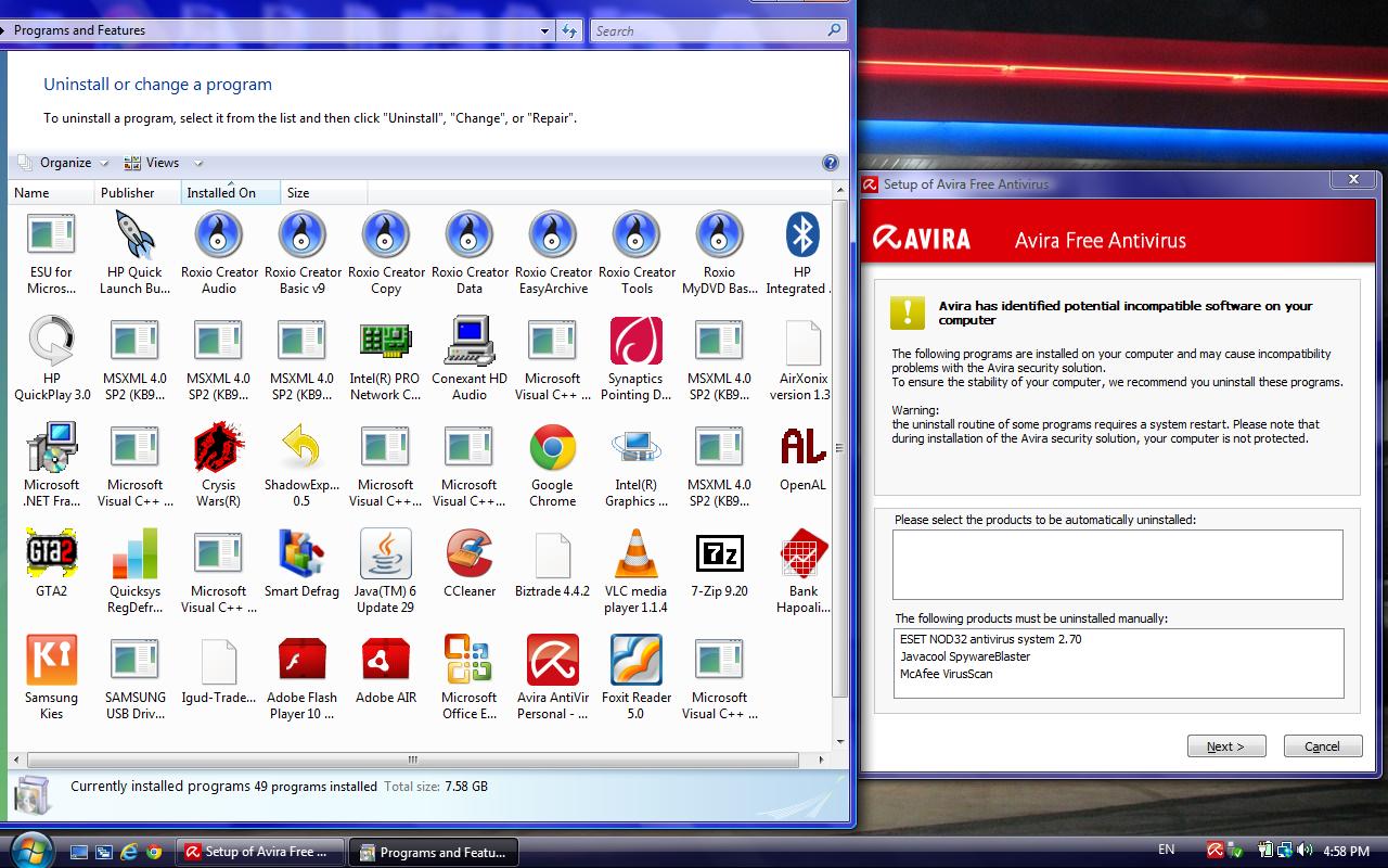Antivirus Pour Xp