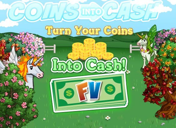 8432114 Turn your Farm Coins into Farm Cash!