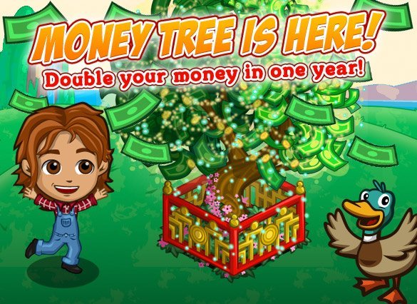 8477204 Unreleased  Farm Cash Cow &  Jade Falls Money Tree!