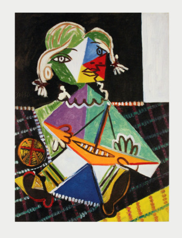 pablo-picasso-maya-with-sail-boat Picasso Vase 