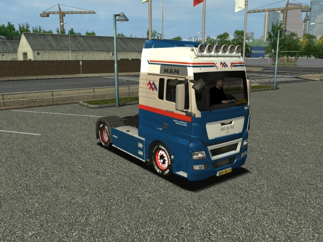 ets ManTGX Mooy Logistics skin by Boy Wonder verv  ETS TRUCK'S