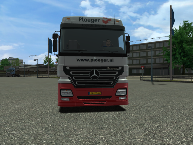 ets Mercedes Actros 4x2 Ploeger Transport verv mb  ETS TRUCK'S