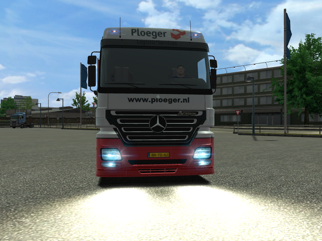 ets Mercedes Actros 4x2 Ploeger Transport verv mb  ETS TRUCK'S