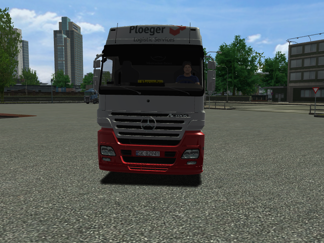 ets Mercedes Actros 6x2 Ploeger Transport verv mb  ETS TRUCK'S