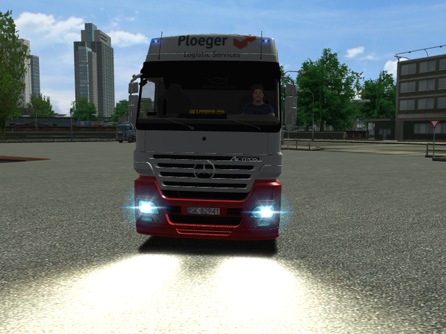 ets Mercedes Actros 6x2 Ploeger Transport verv mb  ETS TRUCK'S