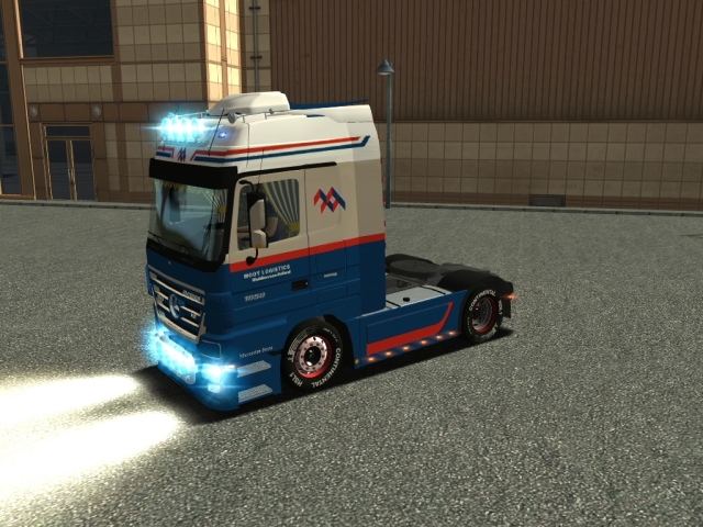 ets Mercedes Actros Mooy Logistics skin by Boy Won ETS TRUCK'S