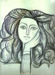 Portrait of Francoise (1946) Picasso Vase 