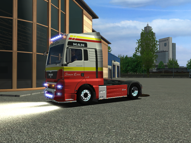 ets Man TGX + trailer SIMON LOOS by Frank Venema,F ETS COMBO'S