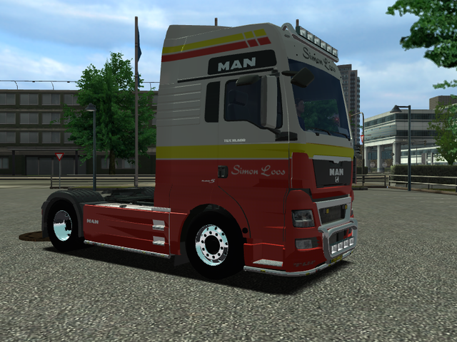 ets Man TGX + trailer SIMON LOOS by Frank Venema,F ETS COMBO'S