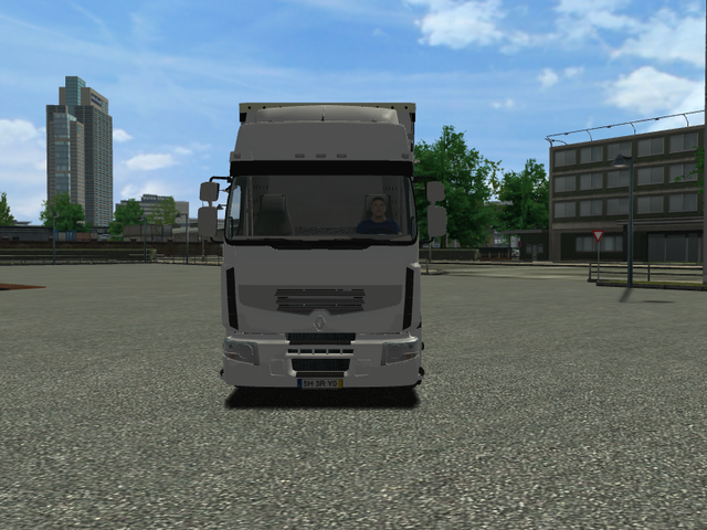 ets Renault Premium II BDF + aanhager by verv rena ETS COMBO'S