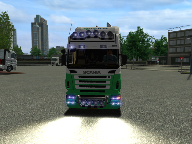 ets Scania R420 Highline AGRIFIRM by modific by Hu ETS COMBO'S