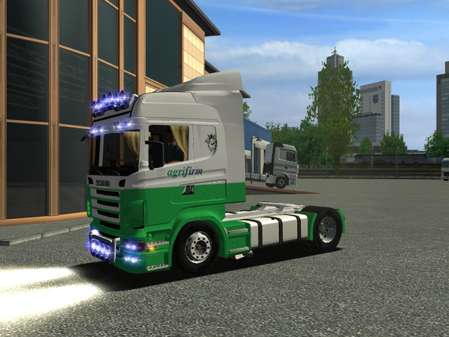 ets Scania R420 Highline AGRIFIRM by modific by Hu ETS COMBO'S