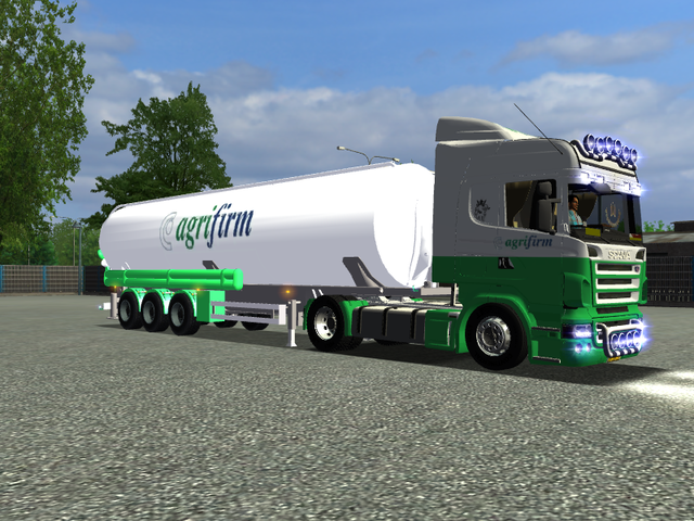 ets Scania R420 Highline AGRIFIRM by modific by Hu ETS COMBO'S