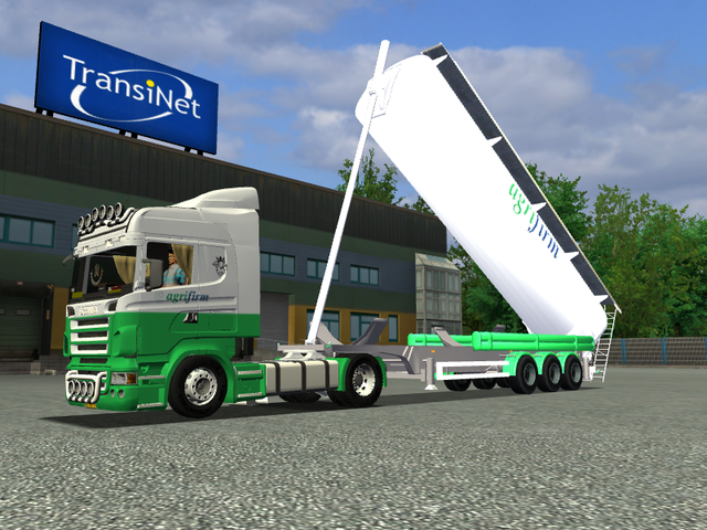 ets Scania R420 Highline AGRIFIRM by modyfic by Hu ETS COMBO'S