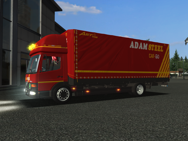 gts Mercedes Atego 817 BDF ADAM STEEL by RockweLL  GTS TRUCK'S