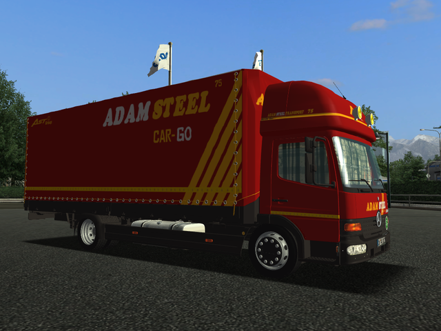 gts Mercedes Atego 817 BDF ADAM STEEL by RockweLL  GTS TRUCK'S