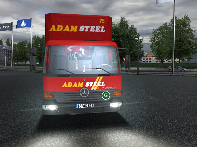 gts Mercedes Atego 817 Lowcab ADAM STEEK by verv m GTS TRUCK'S