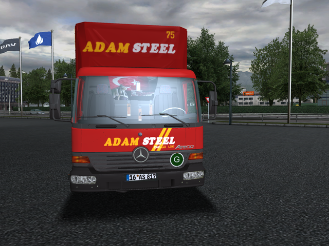 gts Mercedes Atego 817 Lowcab ADAM STEEL by verv m GTS TRUCK'S