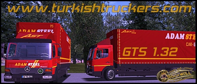 gts Mercedes Atego 817 lowcab(spoiler) BFD ADAM ST GTS TRUCK'S