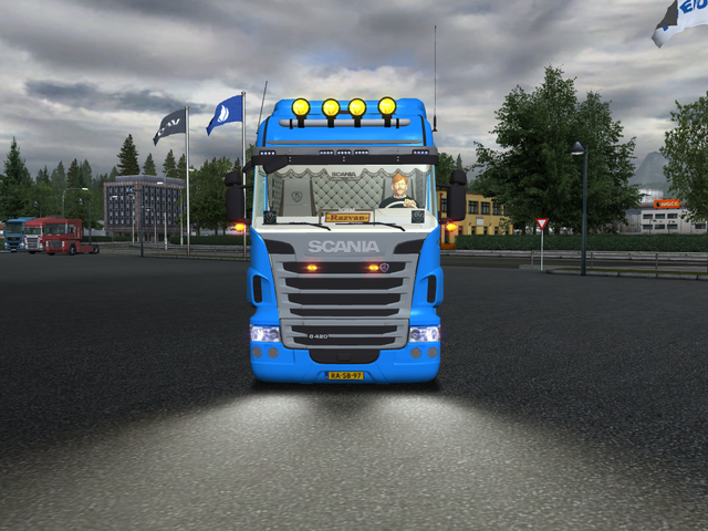 gts Scania G420 Highline '09 4x2 SZM by Razvan ver GTS TRUCK'S