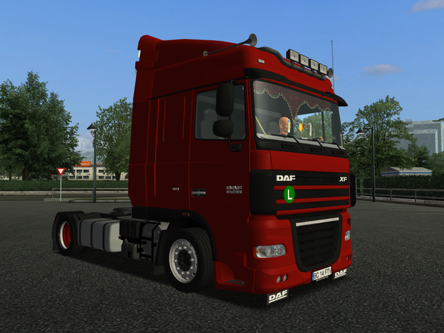 gts Daf XF 105 + trailer Schmitz by Sorin verv daf GTS COMBO'S