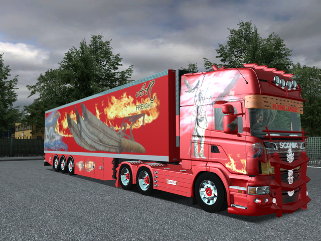 gts Scania R730 AR Freight by Capelle passw Capell GTS COMBO'S