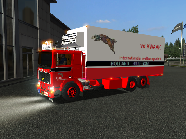 gts Volvo F12 BDF + tandem vd Kwaak by verv renaul GTS COMBO'S