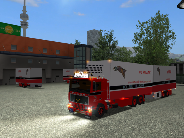 gts Volvo F12 BDF + tandem vd Kwaak by verv renaul GTS COMBO'S