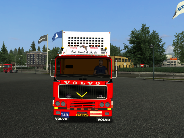 gts Volvo F12 BDF + tandem vd Kwaak by verv renaul GTS COMBO'S