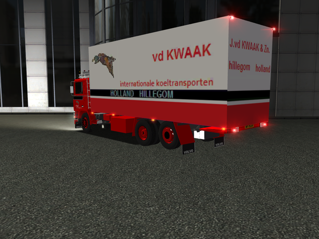 gts Volvo F12 BDF + tandem vd Kwaak by verv renaul GTS COMBO'S