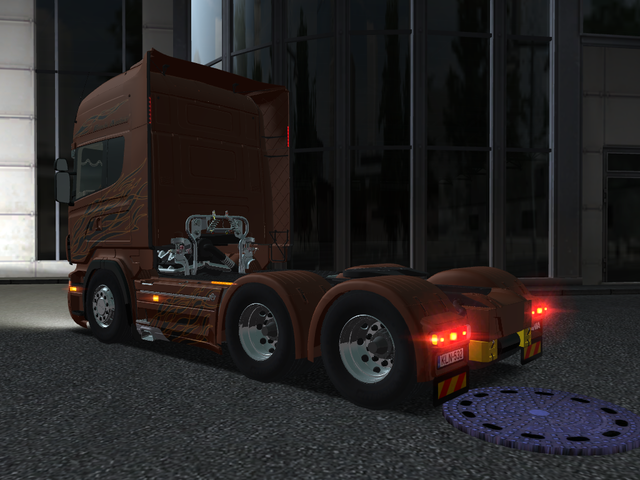 gts Scania R730 V8 6x4 + interieur by Anaheim,Neri GTS TRUCK'S