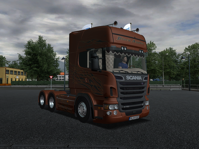 gts Scania R730 V8 6x4 + interieur by Anaheim,Neri GTS TRUCK'S