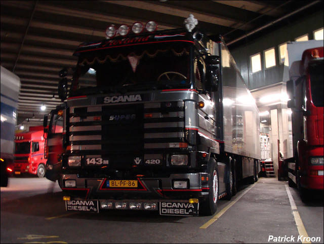 Werken, v.d. (2) Truckfoto's