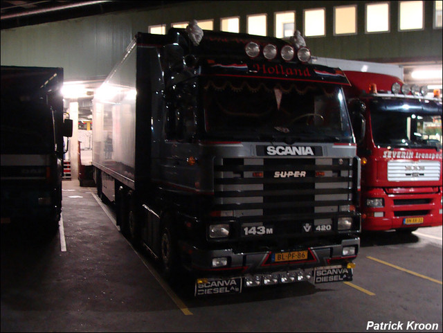 Werken, v.d. (4) Truckfoto's