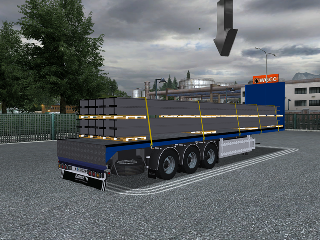 ets Staal trailer by D A W E verv reefer 4 ETS TRAILERS