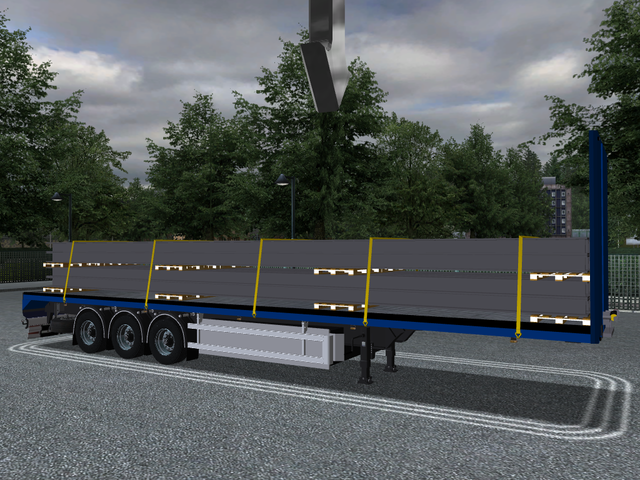 ets Staal trailer by D A W E verv reefer ETS TRAILERS