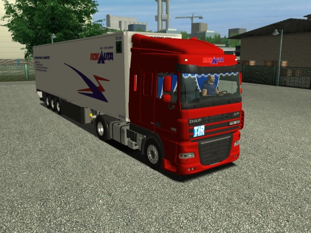 ets Daf XF105 & LAMBERET SR2 ROKAUTA (SVARUS) by i ETS COMBO'S