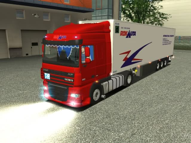 ets Daf XF105 & LAMBERET SR2 ROKAUTA (SVARUS) by i ETS COMBO'S