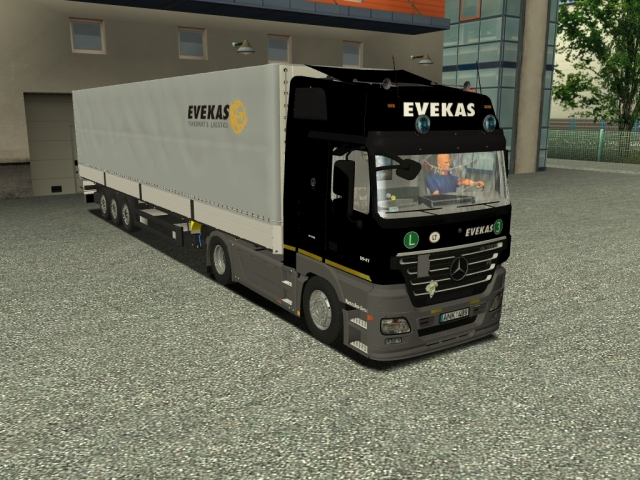 ets Mercedes Actros 1841 MP4 + schmitz cargobull t ETS COMBO'S