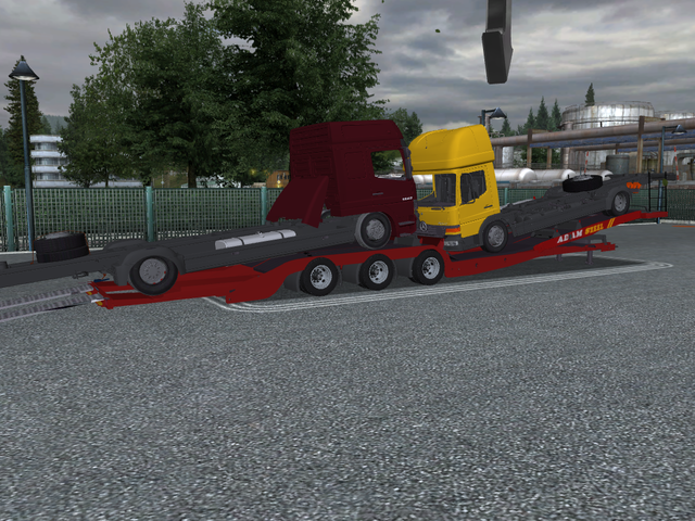 gts Trailer Atego Transport AdamSteel by RockweLL  GTS TRAILERS