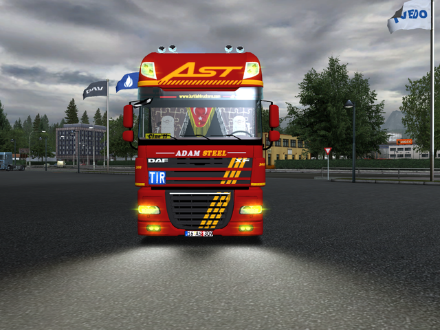 gts Daf XF 105 Mega + int AdamSteel by RockweLL pa GTS TRUCK'S