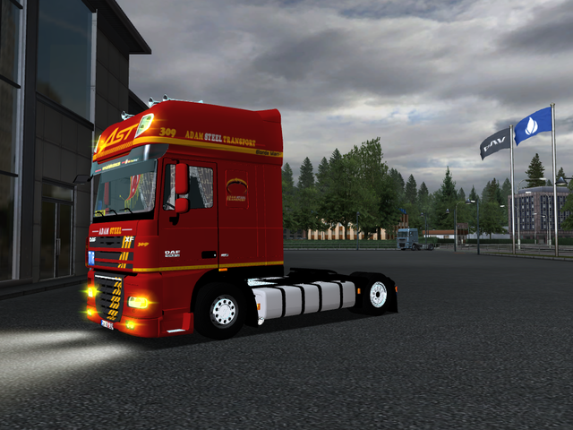 gts Daf XF 105 Mega + int AdamSteel by RockweLL pa GTS TRUCK'S