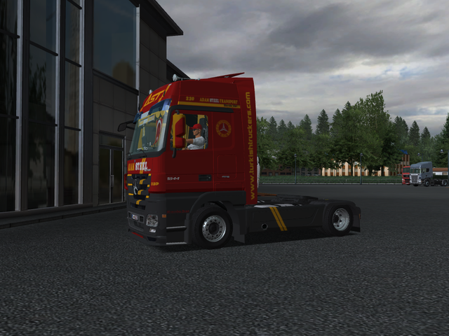 gts Mercedes Actros MP3 + int AdamSteel by RockweL GTS TRUCK'S