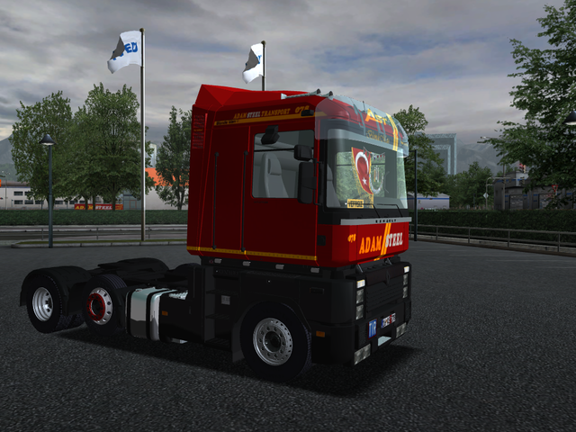 gts Renault Magnum 6x2 + int AdamSteel by RockweLL GTS TRUCK'S