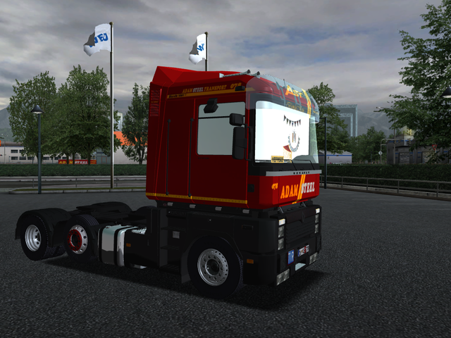 gts Renault Magnum 6x2 + int AdamSteel by RockweLL GTS TRUCK'S