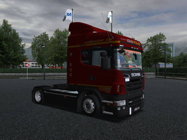 gts Scania R500 Highline AdamSteel by RockweLL ver GTS TRUCK'S