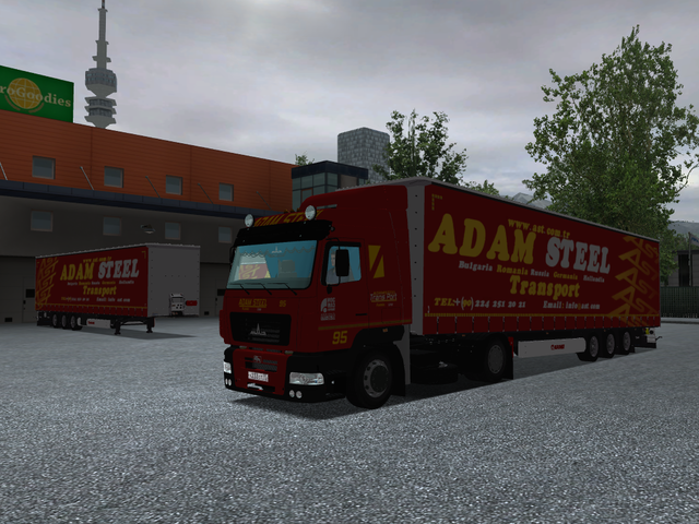 gts Maz + int + Krone trailer AdamSteel by RockweL GTS COMBO'S