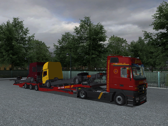 gts Mercedes Actros MP3 + int + trailer Atego Tran GTS COMBO'S